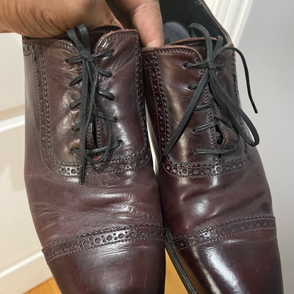 Burgundy/Ox Blood color To Boot New York dress shoes Sz 11 1/2 - Picture 9 of 9